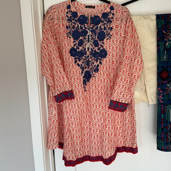 J. Junaid Jamshed Pret 3-Piece Set, size M/12 - Picture 2 of 7